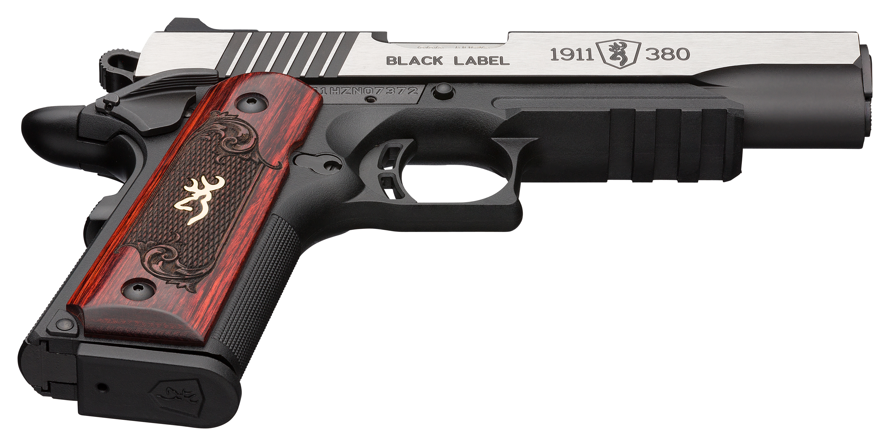 1911-380 Black Label Medallion Pro with Rail